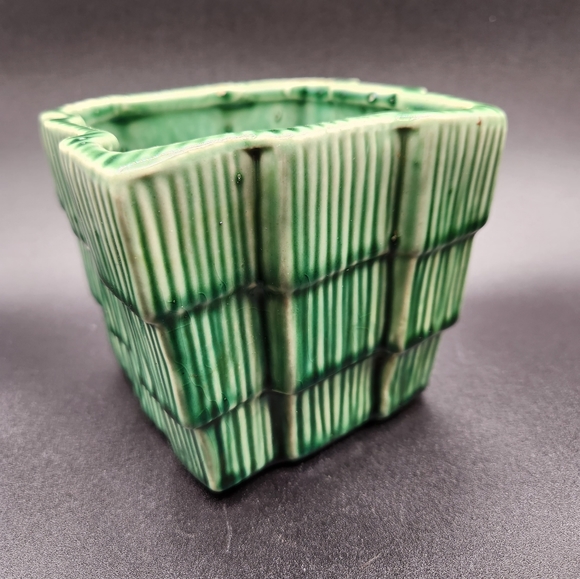 Vintage MCM Bamboo pattern vase - Picture 3 of 8